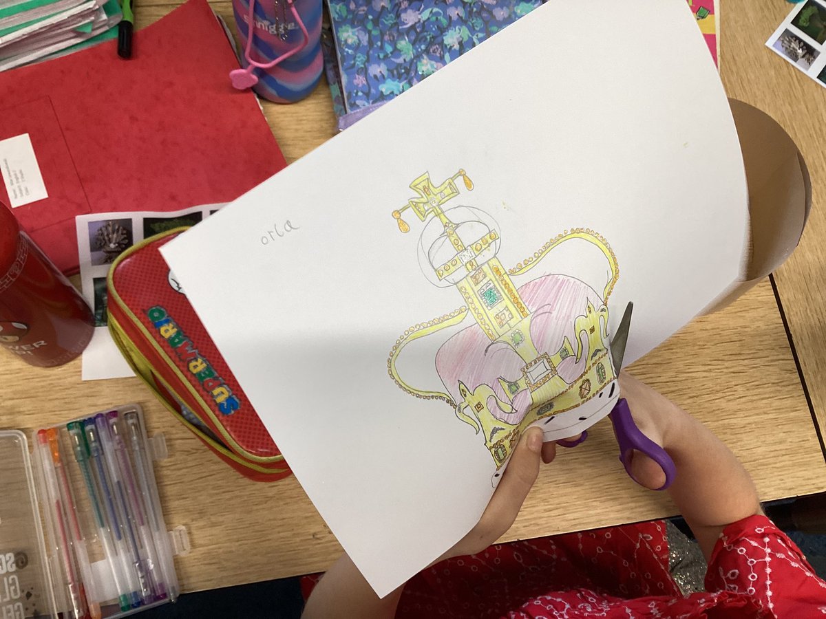 We’ve had a brilliant day celebrating the Coronation by creating our own crowns and designing a throne for King Charles III. We also had our very own King Charles and Camilla #kingscoronation2023