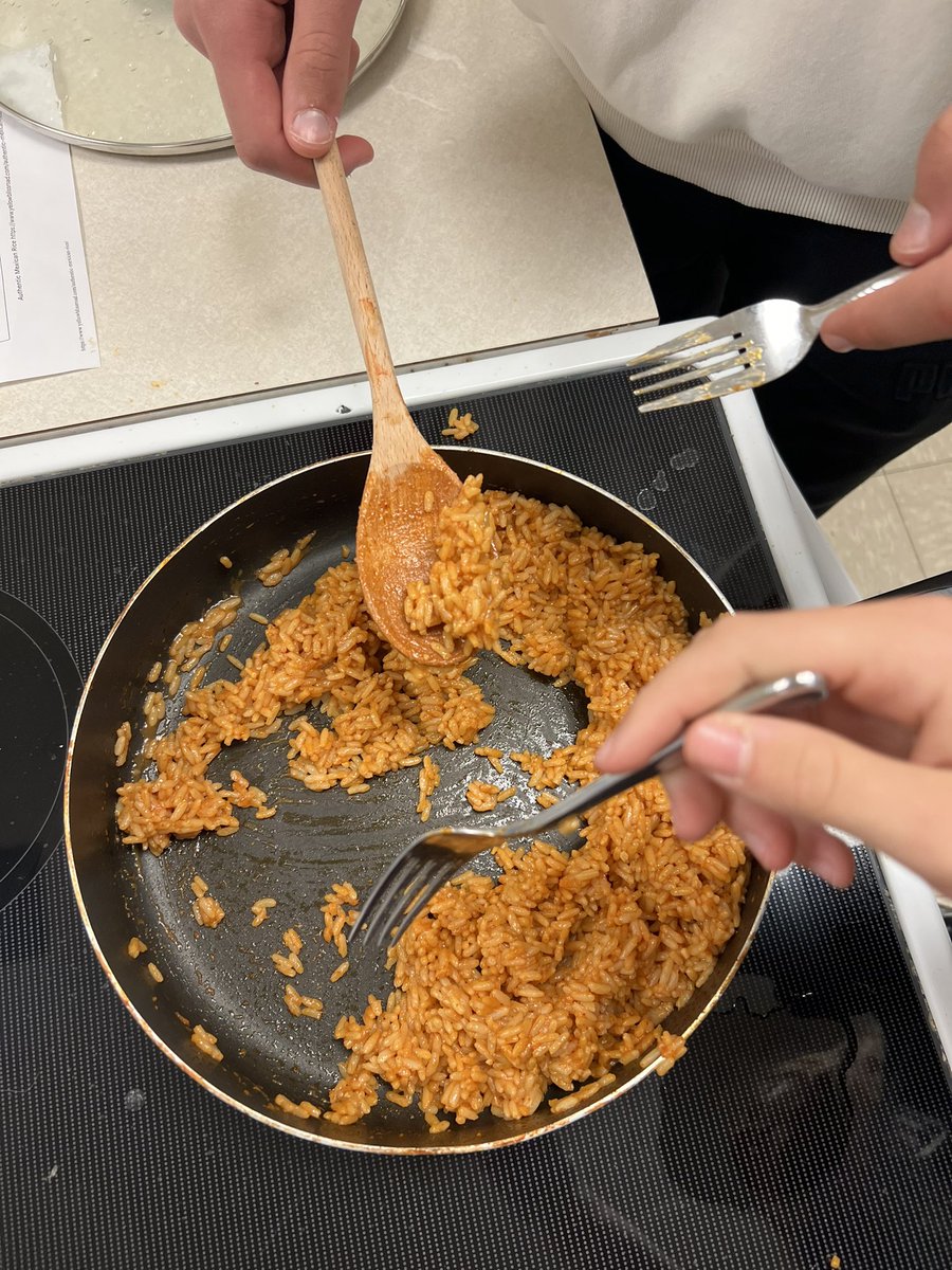 Happy Cinco de Mayo from <a href="/bpbroncos/">Boulan Park</a> life skills class! Today we made some Mexican Rice to celebrate the victory over French forces at the Battle of Puebla!