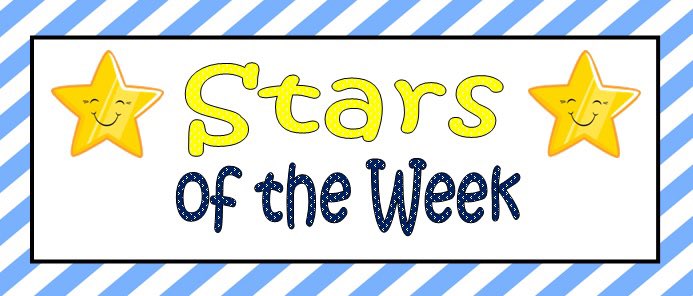 Well done to Sidney, Tomas and Elizabeth. ⭐️