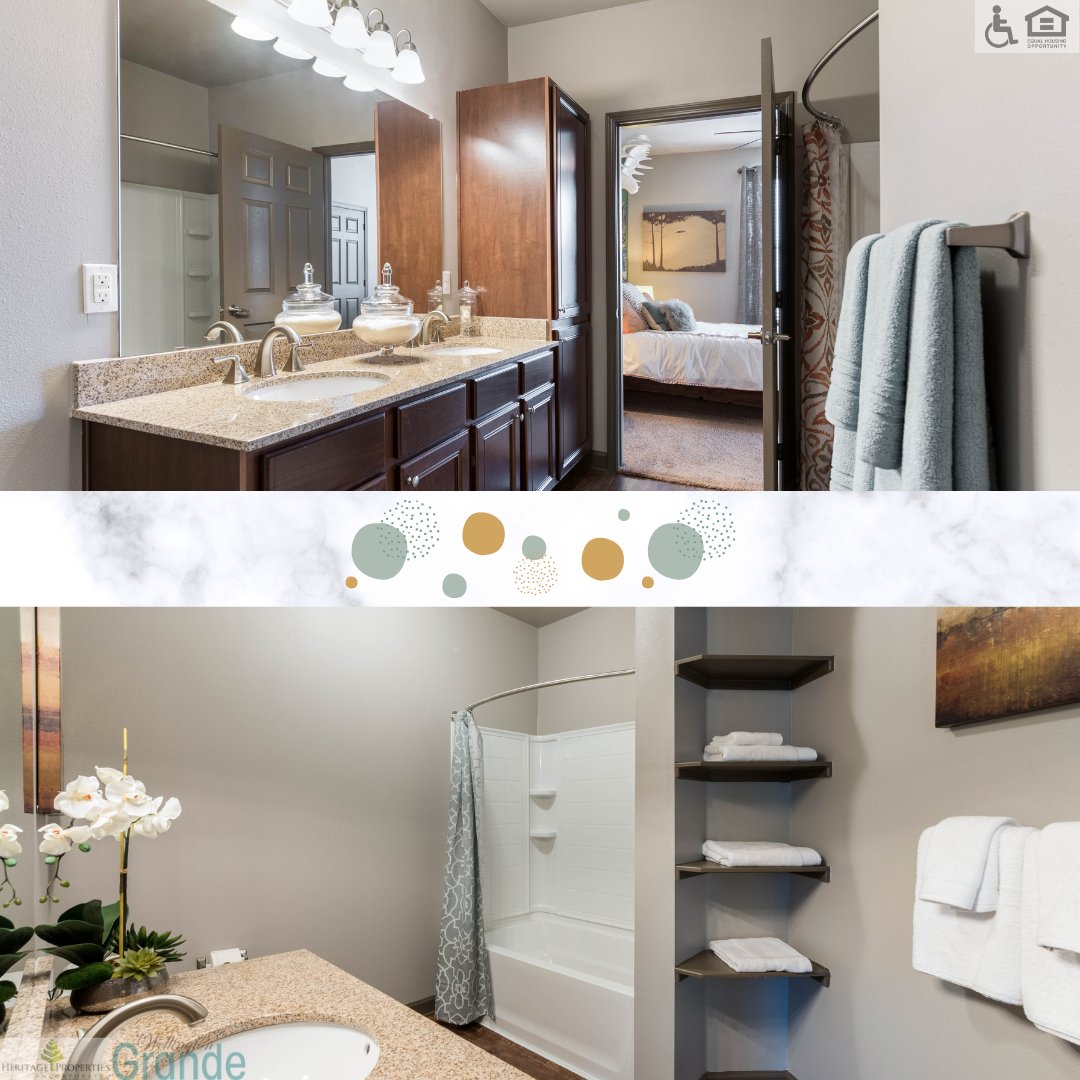 livewellgrande's tweet image. Experience the ultimate in comfort and convenience with our spacious bathrooms 🚿✨ From sleek, modern fixtures to luxurious finishes, every detail is designed to elevate your daily routine.

#TheHeritageWay #weloveourresidents #LongviewTx #apartmenthomes #homesweethome...