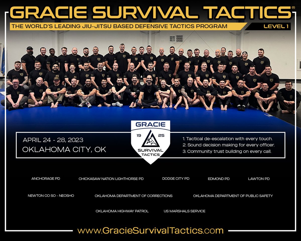 OHPTrpAnthony's tweet photo. Last week, several of us attended the GST Level I Instructor Course. Great training with the instructors and other agencies in attendance. https://t.co/zEzomxvaUn