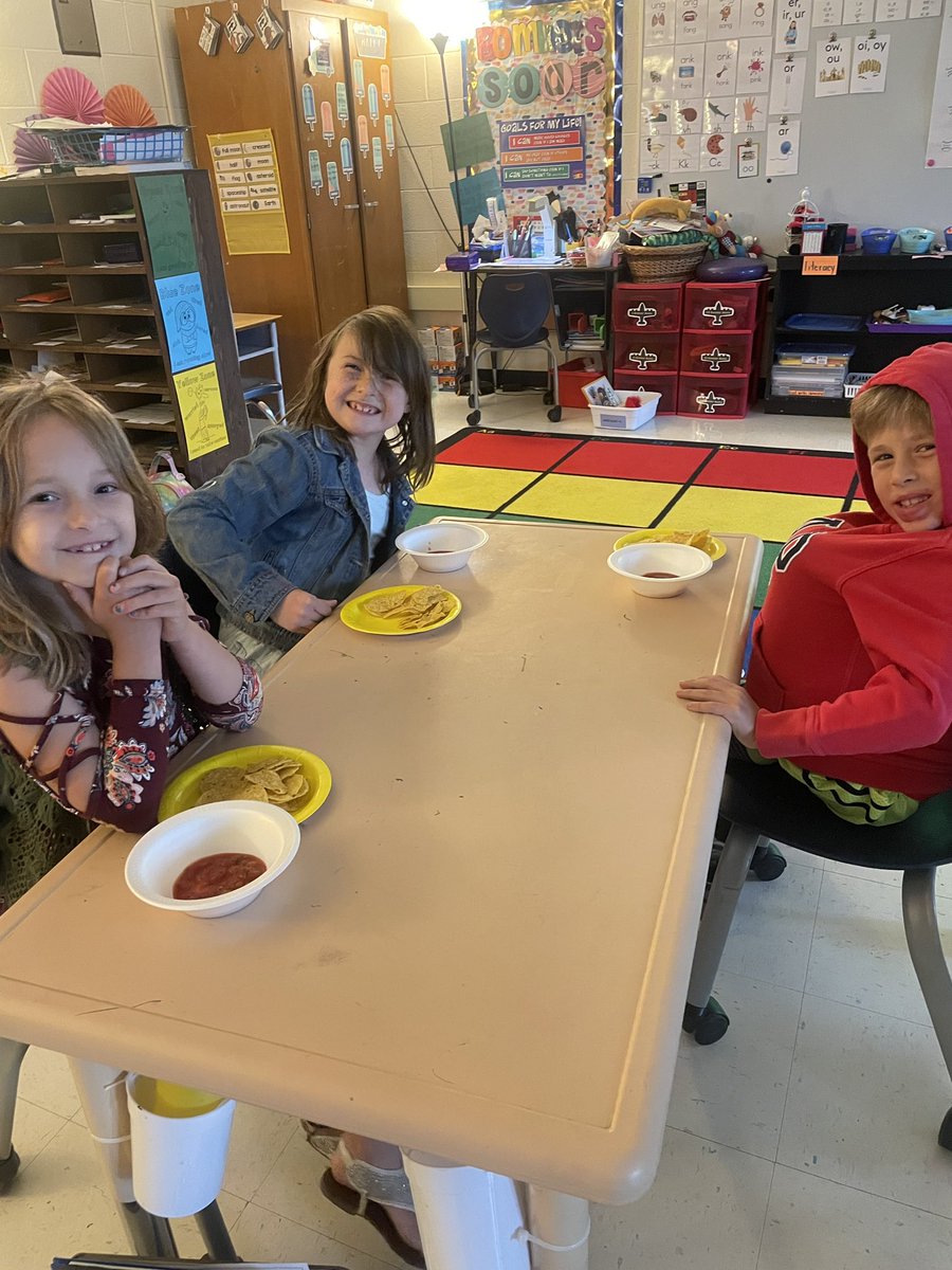 It wouldn’t be Cinco de Mayo without our annual chips and salsa taste test after reading Chicks and Salsa!