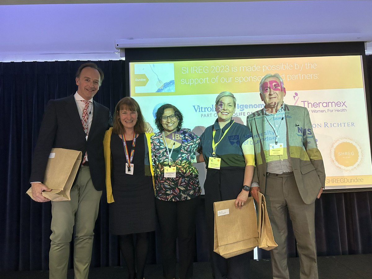 SHREGDundee's tweet photo. A big thank you to our speakers and chair of session 1 at #SHREG2023 this afternoon. Three very interesting, thought provoking and inspiring discussions.
@JuanchoGVelasco @rcgregoire Dr Willem Ombelet & @AbhaMaheshwari5 https://t.co/zyzH85NUUT