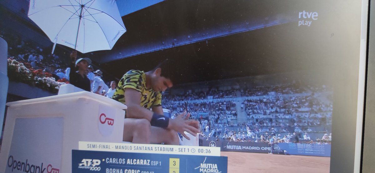 Vamos <a href="/carlosalcaraz/">Carlos Alcaraz</a> que este triunfo sea tu mejor regalo de cumpleaños número 20 en la <a href="/MutuaMadridOpen/">#MMOPEN</a> 

#Tennislover  #MMOPEN