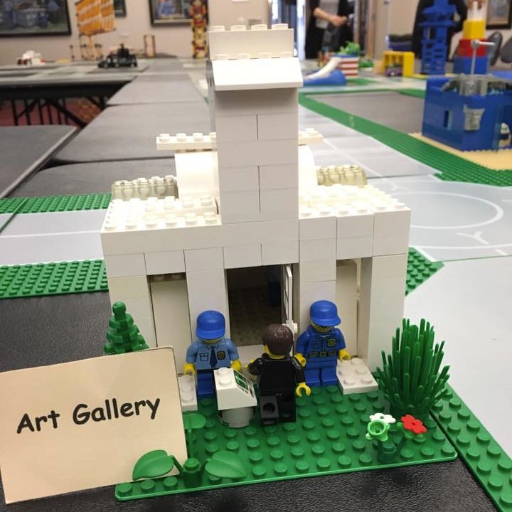 GrohmannMuseum's tweet photo. Stop by the Museum TODAY, noon to 4:00, to join in the creativity of LEGO Day! All ages are invited to work (and play) with LEGO and K’Nex, constructing buildings inspired by the “Architecture of Agriculture,” an exhibit of photography by American artist David Plowden. https://t.co/PZ3QqN5mSI