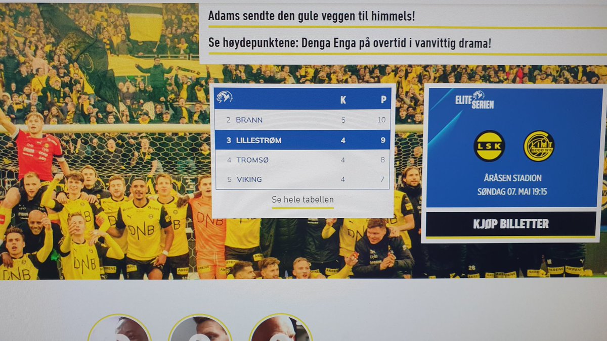 Funny how they miss out the team on top of the league