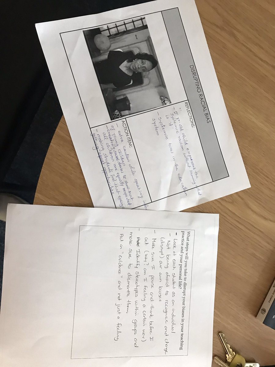 Disrupting Racial Bias. Keeping our conversations on anti-Black racism a part of our learning.