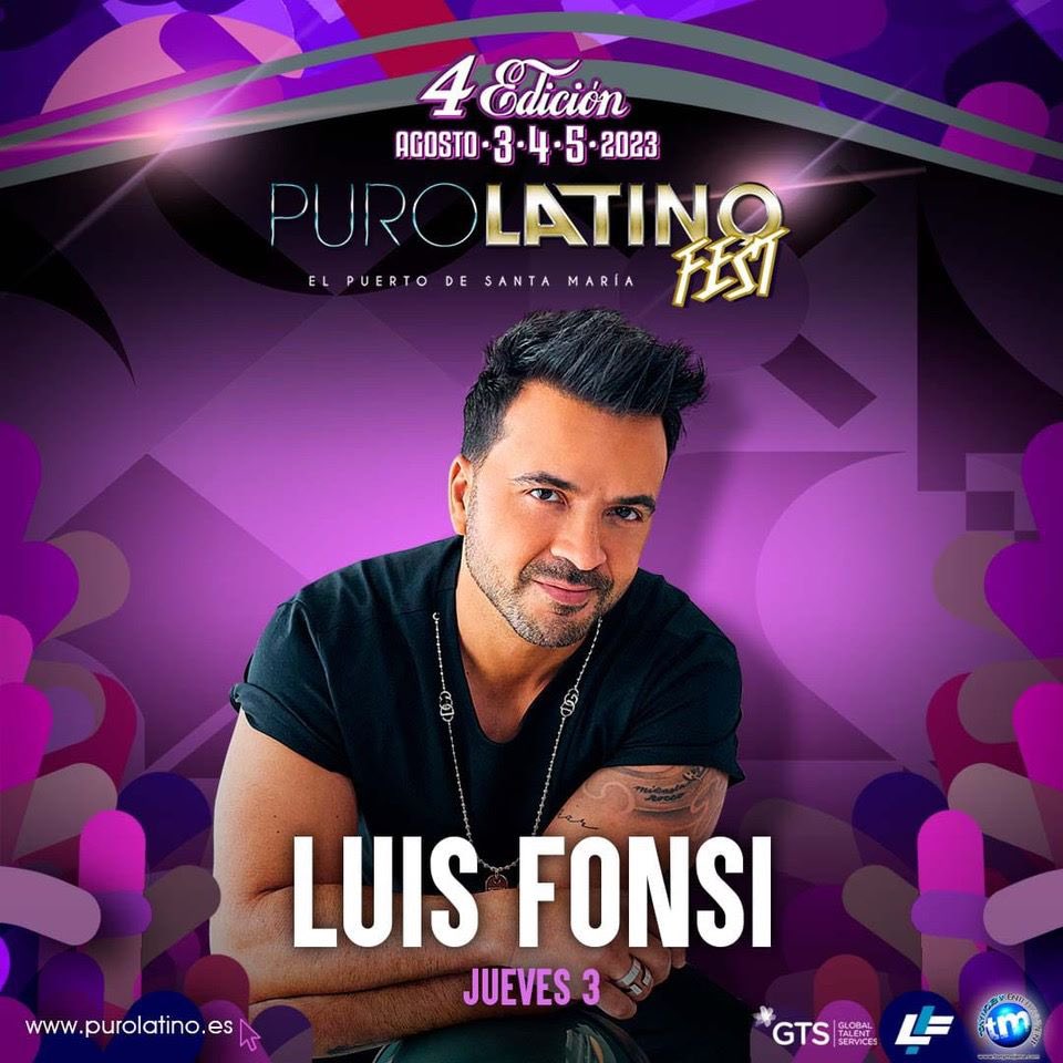 luis_fonsi_uk's tweet photo. RT LuisFonsi "¡Mi gente de España! Nos vemos en Puro Latino Fest en el Puerto de Santa María en agosto. 🕺

Compra tus entradas aquí: https://t.co/h8dtk0Espb https://t.co/ZLgnMqI9kn"