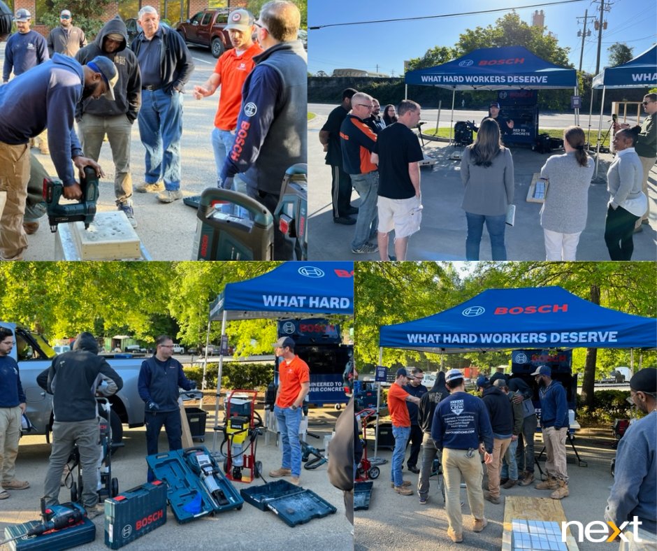 NextMarketing's tweet photo. Bosch Tools are What Hard Workers Deserve and we are proud to bring these tools to professionals across the United States with our latest tour launch. https://t.co/gDYL0Dz8UI