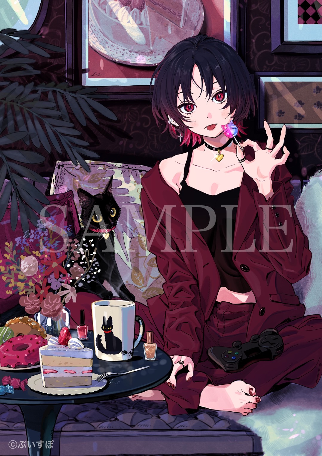 如月れん ぶいすぽっ！ 誕生日 記念 2023 キャンバスボード 如月れん 誕生日記念2023