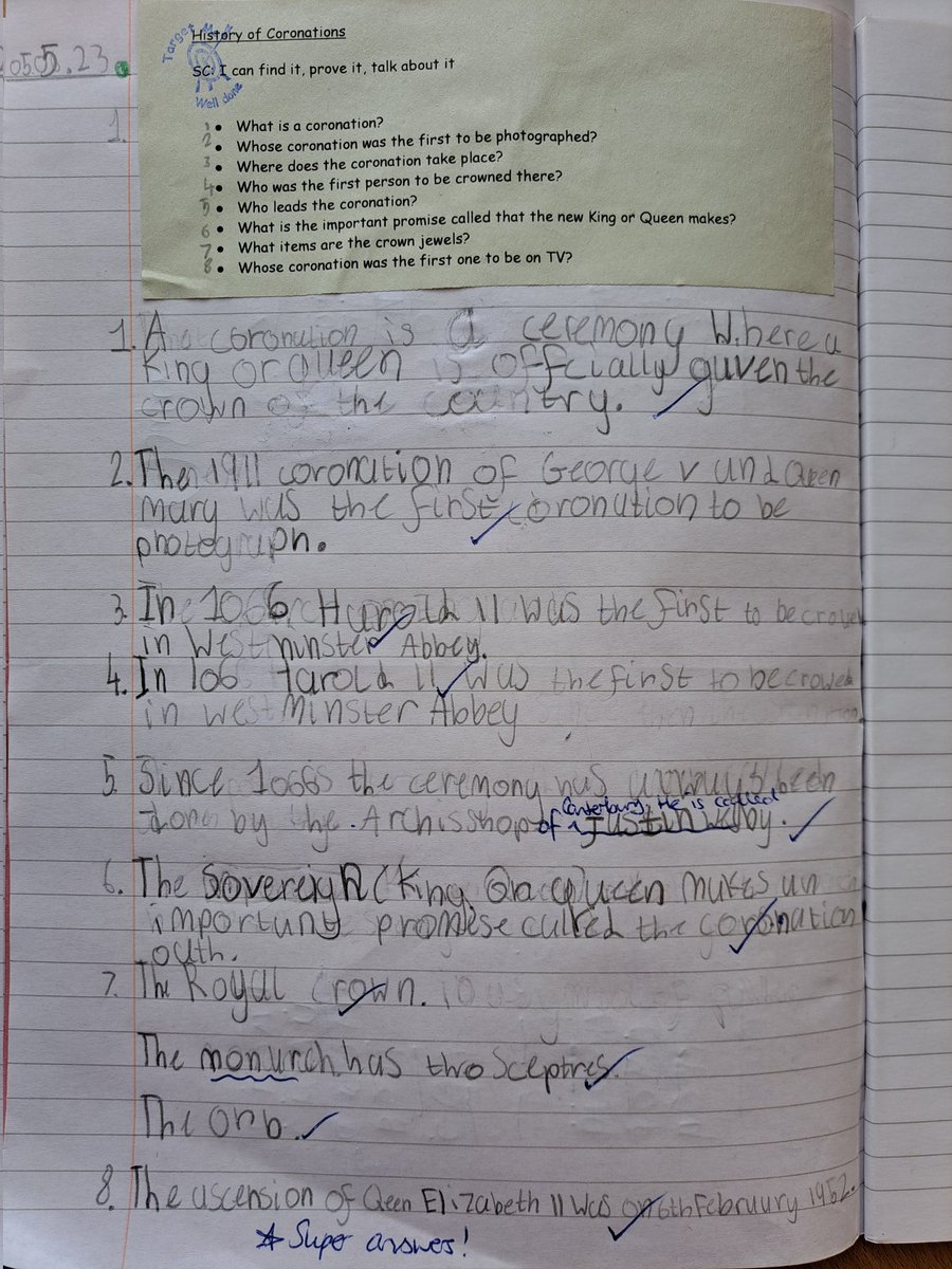 beanxMrsRowan's tweet photo. P4 enjoyed having their reading task airdropped to them on the Ipads so they could complete the comprehension questions all about the history of coronations 👑 #bpsdigitallearning https://t.co/ohmNJx1yCw