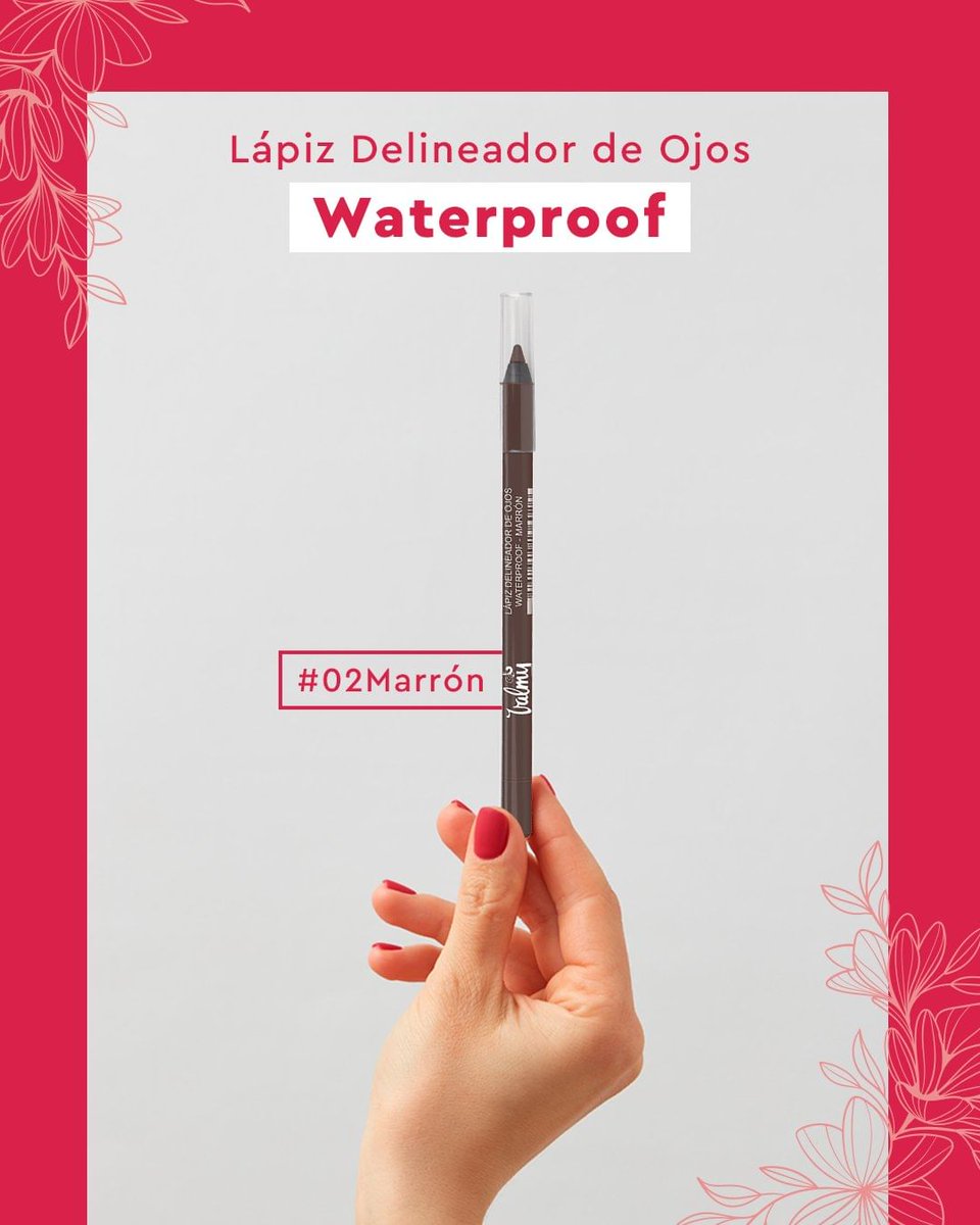CosmeticosValmy's tweet photo. ¡No pierdas el glamour en ninguna circunstancia 😍!
Nuestro Lápiz delineador de ojos waterproof se mantendrá intacto en todo momento.
#01Negro
#02Marrón
Déjanos un ❤️ si los usas
#CosméticosValmy #Maquillaje https://t.co/1vQjmjU0re