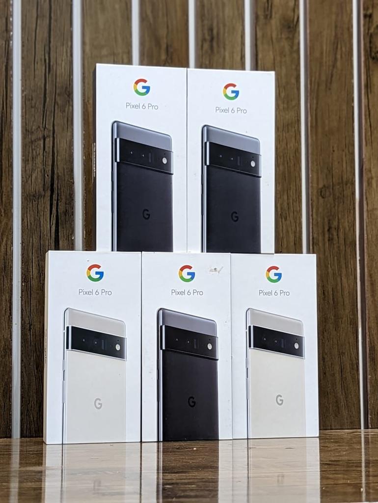 _🇺🇸 New Google Pixel 6 Pro  | Factory UnLocked_  _128GB - *N430,000* (Stormy Black)_  _256GB - *N460,000* (Cloudy White)_

#GooglePixel #GooglePixel2 #googlepixel2xl #googlepixelxl #googlepixelphotography #googlepixelcamera #googlepixelxl2 #googlepixelbuds #googlepixelbook