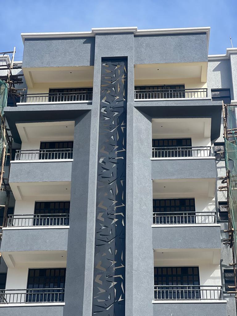ArchitectureKE's tweet photo. We have started 'undressing' this building to reveal what lies underneath the green mesh. And we like what we see.

One of our projects in Huruma, Eldoret, is complete and ready for occupation. 2 bedroom apartments available for rent. Call 0726120994 for enquiries. https://t.co/8586ZOTzb2