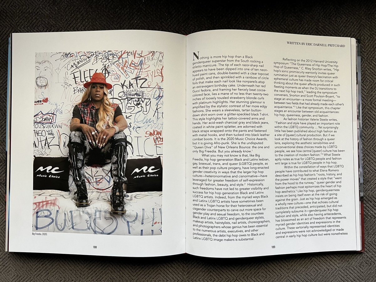Published by @Rizzoli_Books the book features essays by numerous folks providing a comprehensive and beautifully rendered history of hip hop, fashion beauties marvelous intimacies over 50 years and the artistic and industry innovations that have resulted in those connections.