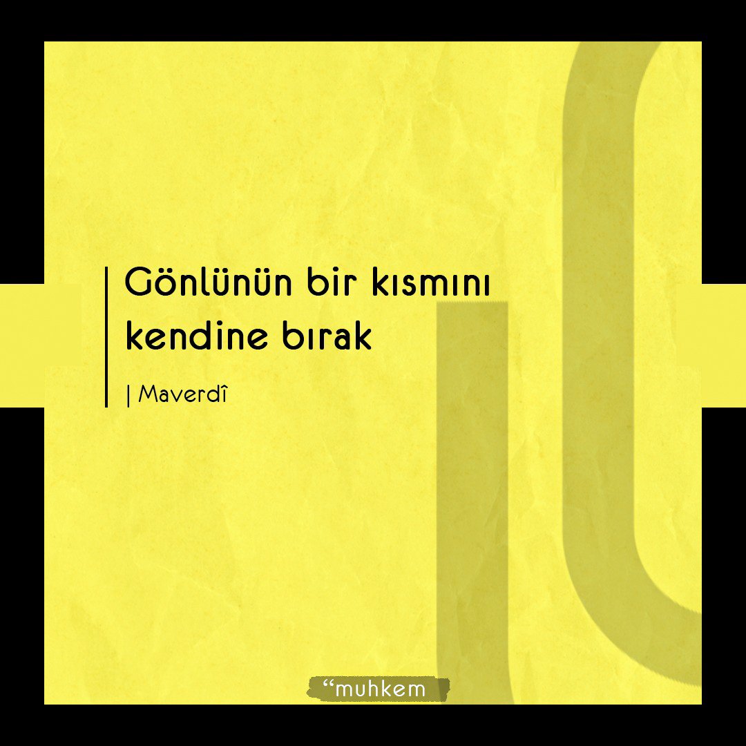 MuhkemNet's tweet photo. Gönlün bir kısmını kendine bırak.

| Maverdî
.
.
.
.
.
.
#söz #muhkem #atasözleri #muhkemsöz #kitapsözleri #muhkemkültür #edebiyat #felsefe #tarih #aktüel #sanat #maverdi https://t.co/w1oYJyRlbp