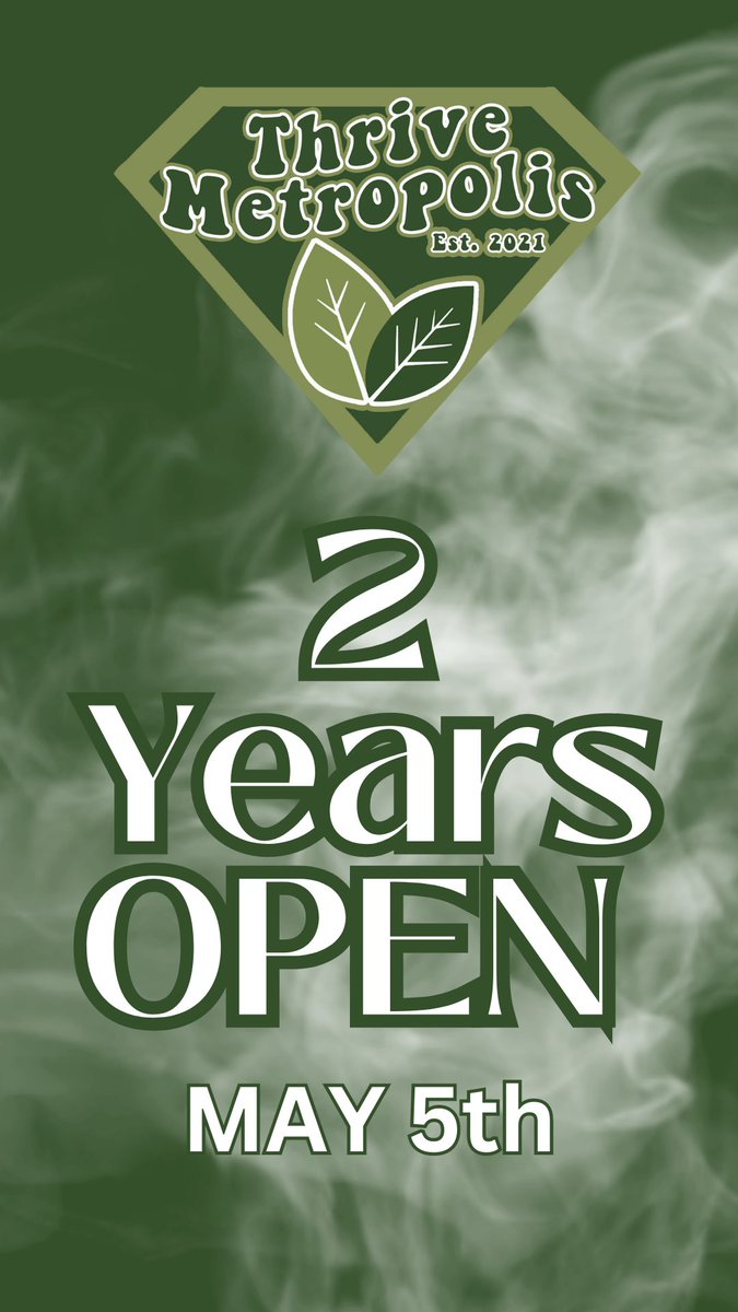 thriveil's tweet photo. HAPPY CINCO DE MAYO! Come party for Cinco De Mayo with us in Metropolis! We are also celebrating 2 years open!! https://t.co/IAMKqUDXQT