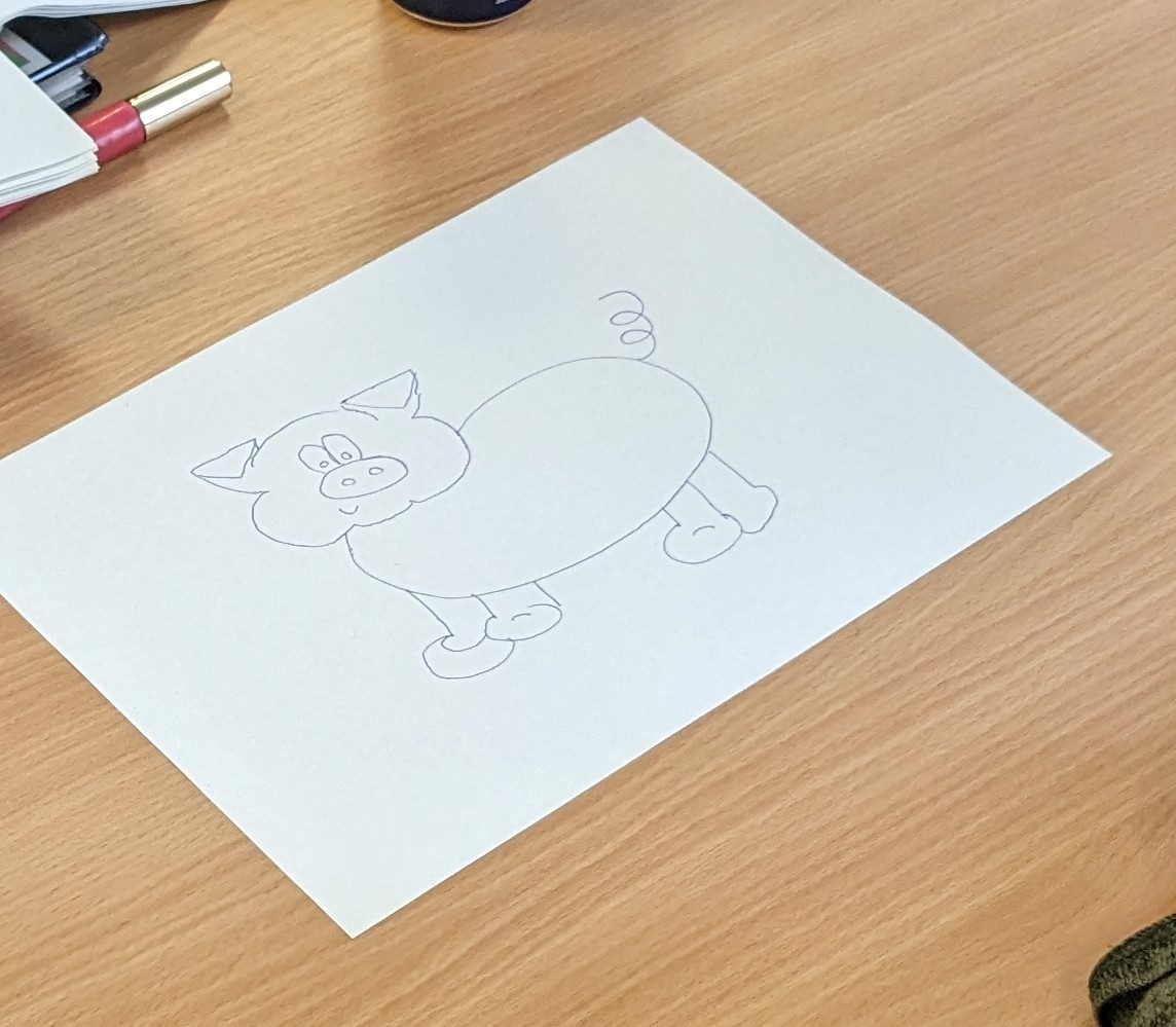 Great final day of QI practitioner training with this group yesterday, learning about the benefits and pitfalls of standard work while drawing pigs. Some talented artists in the room but more importantly a great group of improvers!
