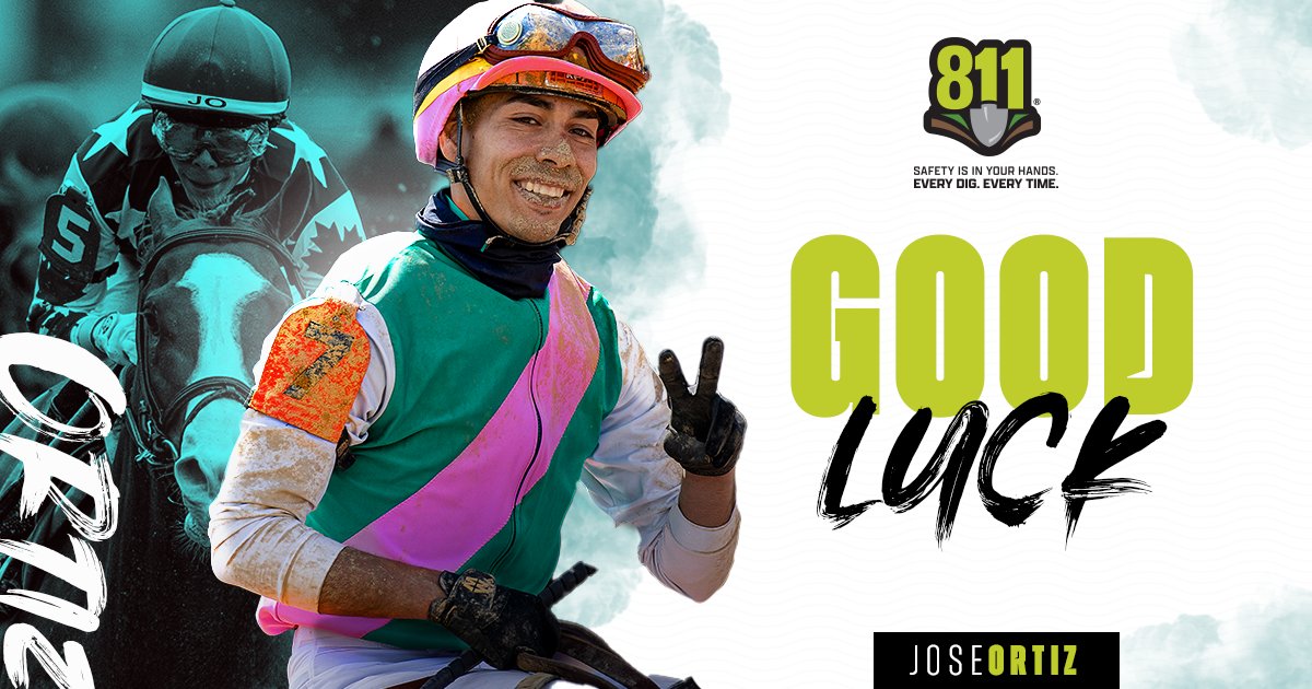 There’s just one day left until 811 returns to Churchill Downs! Cheer on 811-sponsored jockey @jose93_ortiz as he champions the safe digging message aboard Kingsbarns at the 149th running of the #KentuckyDerby tomorrow! @CGAConnect
