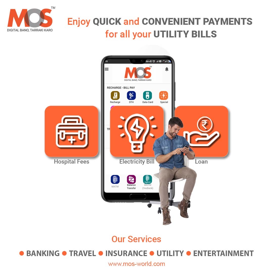 _MOSWorld's tweet image. Say goodbye to the hassle of waiting in long queues to pay your utility bills. With MOS Seva Kendra's you can quickly and securely pay your electricity, water, gas, and other bills. 
#UtilityBillPayments #HassleFreePayments #MOSSevaKendra #digitalbanotarakkikaro