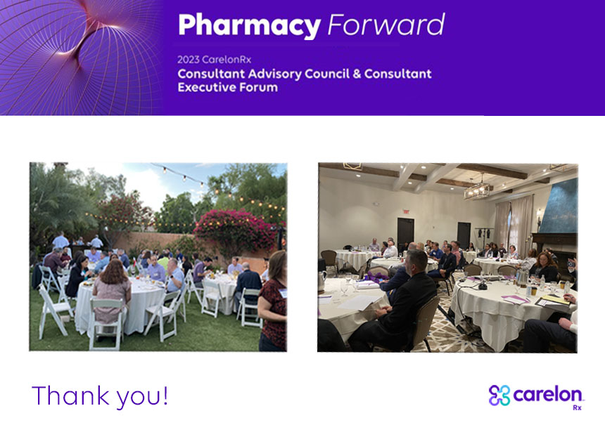 Thank you to all the key pharmacy consultants who were able to attend the <a href="/CarelonRx/">CarelonRx</a> Summit this week. We’re looking forward to continually building upon our trusted partnership. #carelonrx #pharmacyconsultants