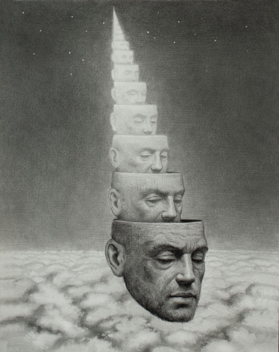 agalleryartists's tweet photo. “We are our own ancestors!” by Raoof Haghighi
Graphite on paper
23 x 33cm
£7,500 ($9,000)
Buy this drawing by emailing fraser@agallery.uk
#art #artist #artists #findart #findartist #findanartist #drawing #drawings #painting #paintings #London #Knightsbridge #Harrods #Mayfair #Rumi #RaoofHaghighi #InteriorDesign #InteriorDesigner #Lawyer #FineArt #Exhibition #ArtShow #ArtExhibition #PencilDrawing #AGalleryArtists #Reincarnatiom #Ancestors #Spiritual #Psychology #Jung #Transcendental #HigherPath #Exteriorize #NFT #NFTs #nftart #nftcollector #NFTCommunity