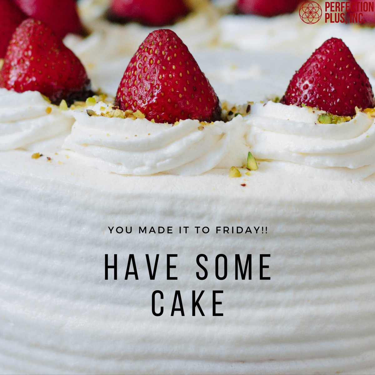 PerfectPlusNC's tweet image. You made it to Friday! Celebrate with some cake. Life s too short to not enjoy the little things. What s your favorite treat? Comment below. #happyfriday #cake #yum #favoritetreat