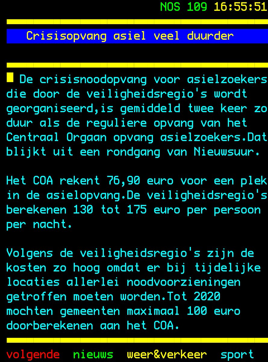Dit loopt echt de spuigaten uit...je kunt wel invullen bij wie de uiteindelijke rekening komt #ASIELSTOP #asieltsunami #asielinstroom