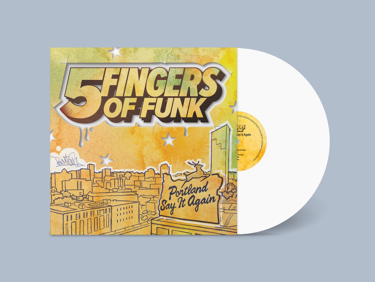 Happy album release day to <a href="/5FingersOfFunk/">Five Fingers of Funk</a>! Kill Rock Stars is proud to share that 'Portland Say It Again' is officially out everywhere NOW! Stream the album on the platform of your choosing + order the LP on limited-edition white vinyl here:
pocp.co/portland-say-i…