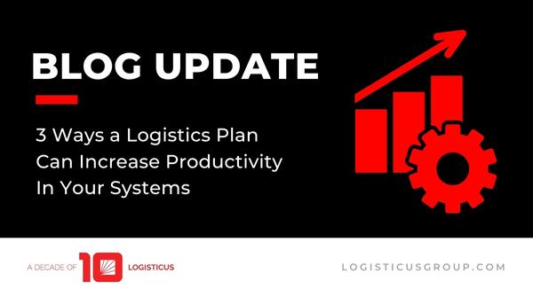 Check out this link to learn the three reasons a logistics plan can increase productivity in your systems.

loom.ly/vcz9p1w
