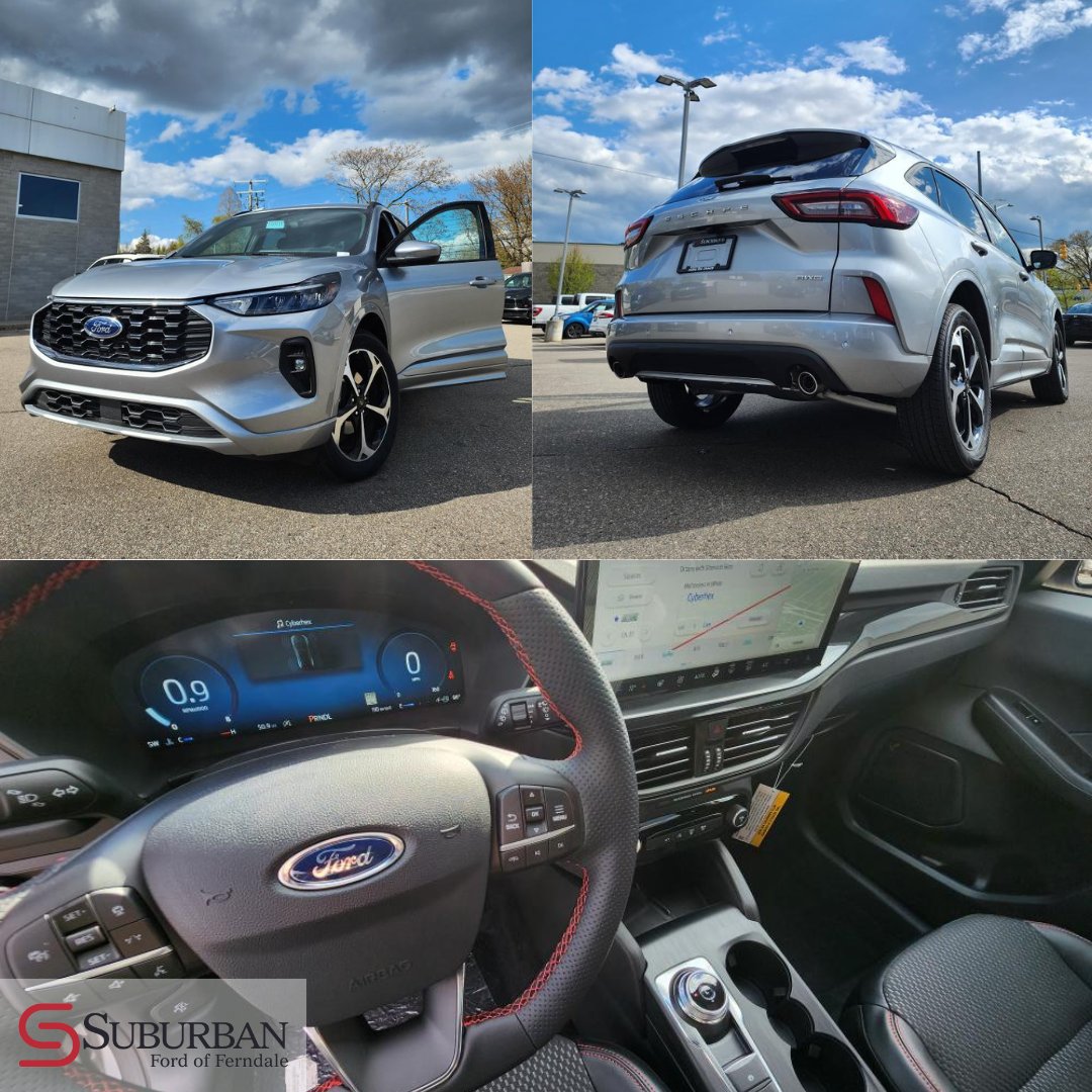 Get ready to turn heads with the 2023 Ford Escape ST Line. Come take a closer look and experience the thrill of the ride!🤩 

📍 21600 Woodward Ave. Ferndale, MI 48220