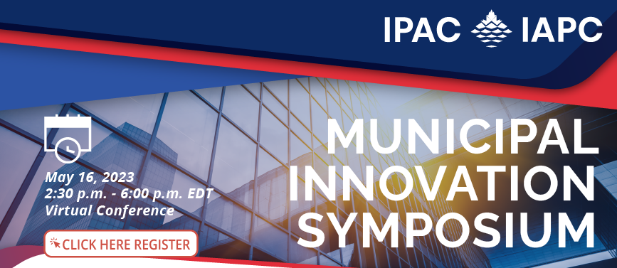 Join us for an exciting webinar highlighting the innovative work of over 20 Canadian municipalities! Discover how municipalities are innovating despite limitations to their finances, jurisdiction and capacity. #IPAC #MunicipalitiesInnovate
buff.ly/413j8jk.