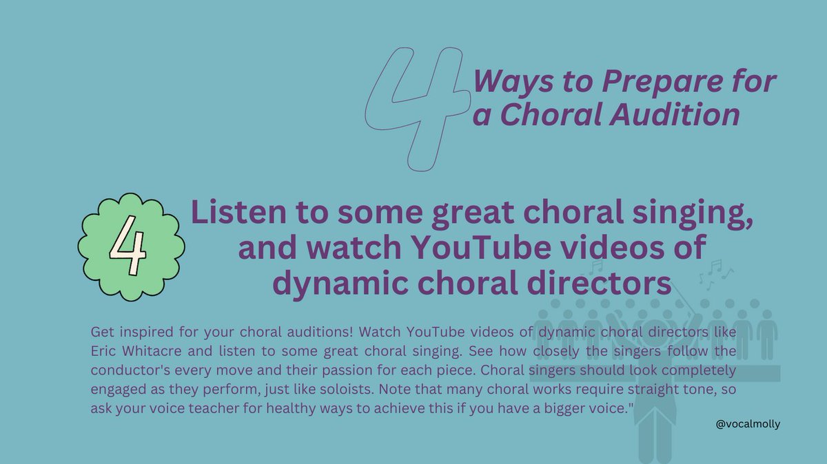 VocalMolly's tweet image. There are so many ways I can help to achieve your goal. Schedule a lesson with me today! Don't forget to visit vocalmolly.com for more guides and to schedule your lessons with me!

 #voicelessonsonline #voicelessons #musiclessons #musicteacher #choralaudition