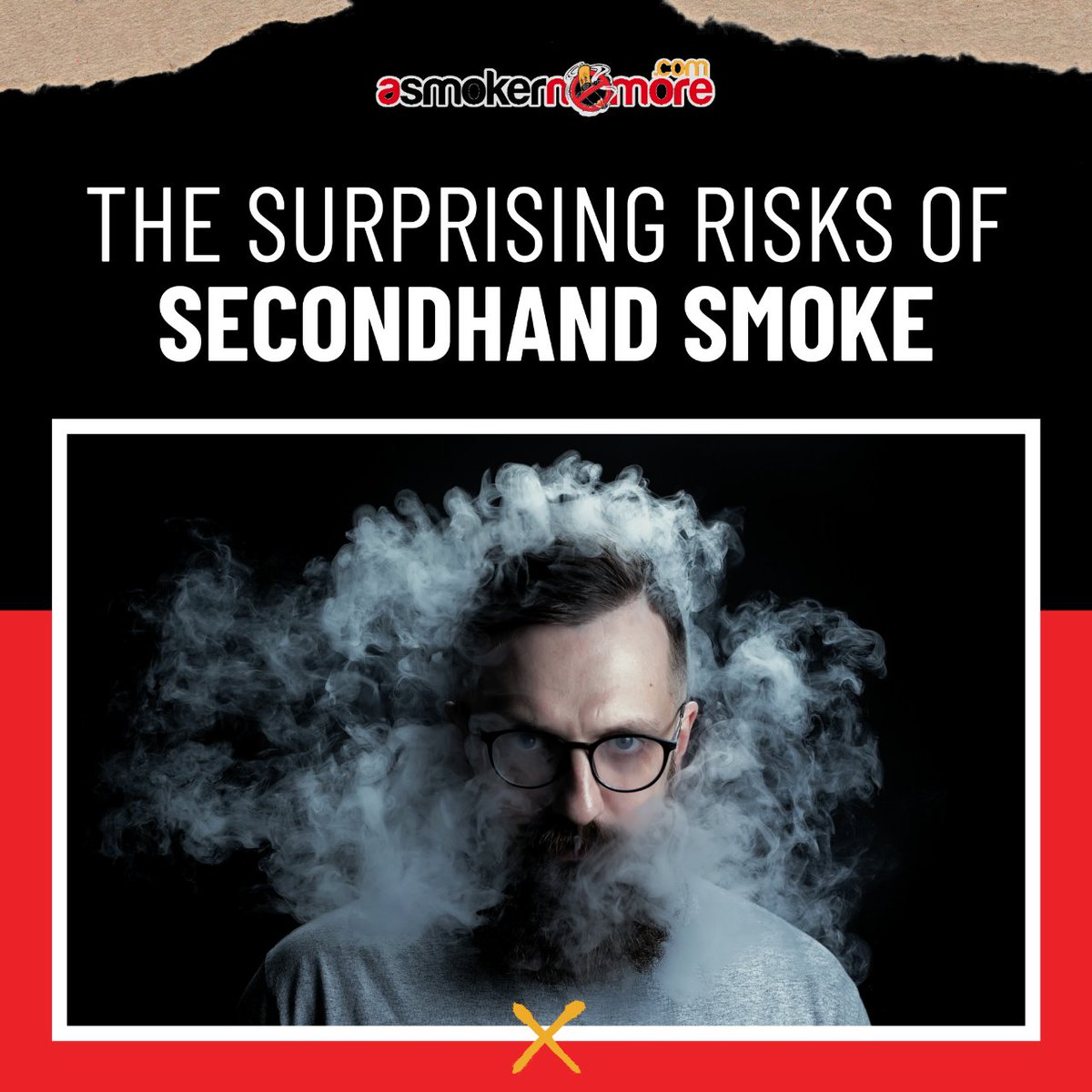 Secondhand smoke may not seem as harmful as smoking itself, but it poses serious risks to your health. 🚭

And even brief exposure can lead to severe problems.

[Read more in the thread]

#SecondhandSmoke #StopSmoking #DontSmoke #NonSmokers #HealthyLifestyle #BreathingEasy