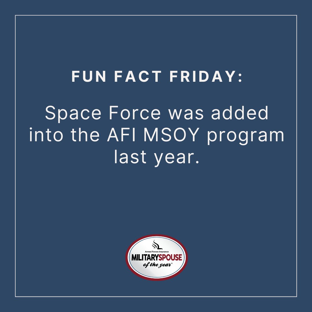 MilSpoOfTheYear's tweet photo. The Space Force branch was signed into law in 2019 but wasn’t added into the AFI MSOY program till last year due to the extension of the 2020-2021 AFI MSOY class. #AFIMSOYFamily #MSOY23 https://t.co/F1SMLMaUVe