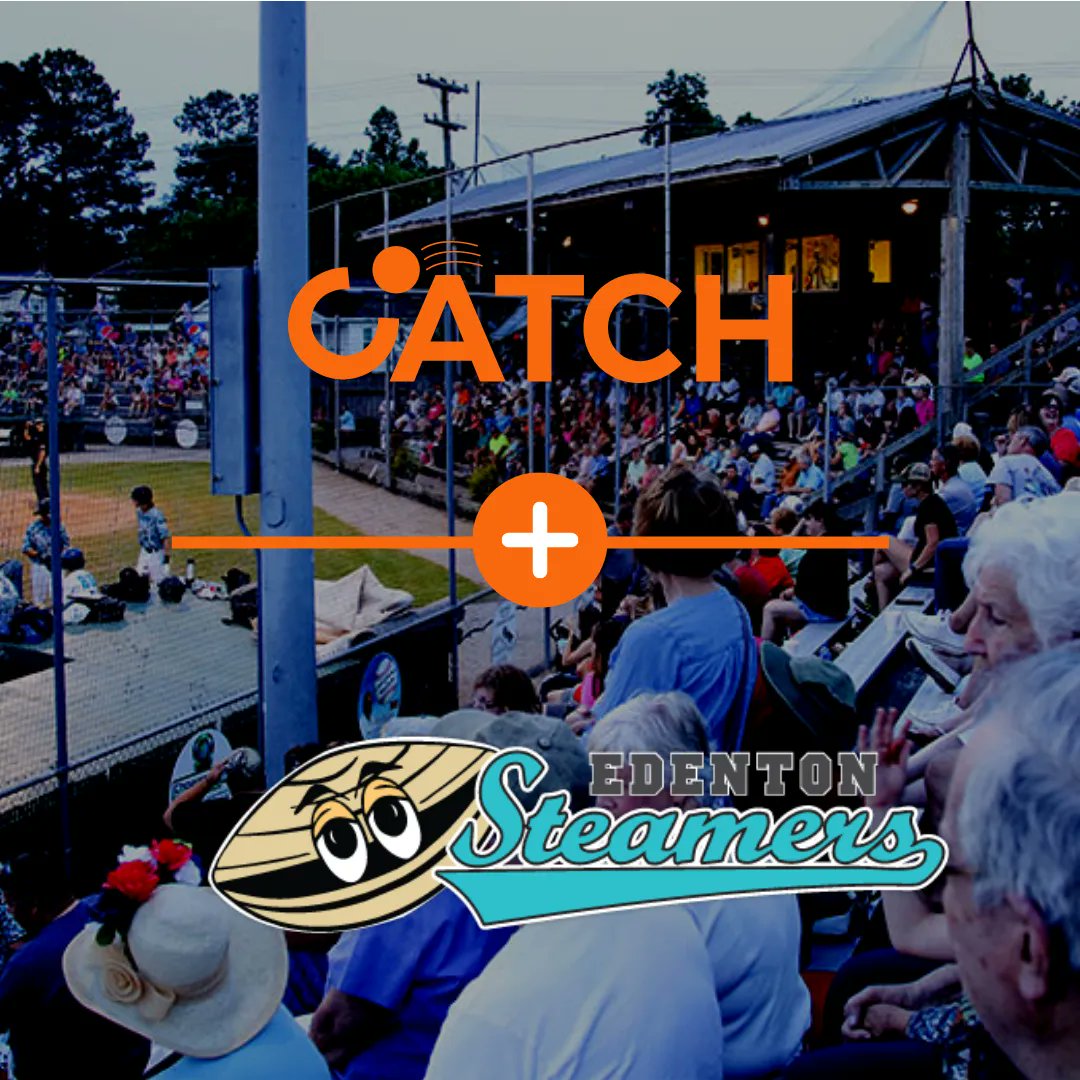 New Partner Alert!! The Edenton Steamers have partnered with Catch to let fans enjoy Mobile Ordering throughout Historic Hicks Field!

As we get closer and closer to Opening Day, more Organizations are trusting Catch to give their fans the best experience possible.