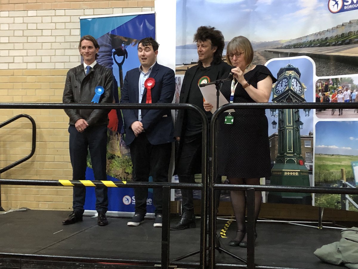 Swaleia's tweet photo. Mike Baldock and Ann Cavanagh elected to Borden and Grove Park ward.

Congratulations!

🗳️ 👍🏼 😀 https://t.co/uwF6DP4P7I