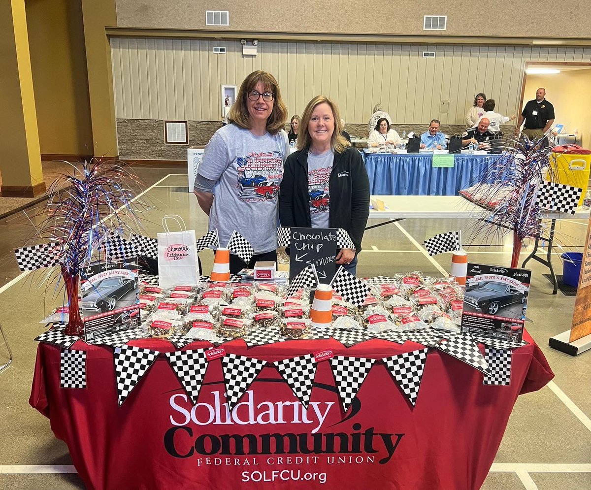 You better hurry out to First Naz for the Samaritan Caregivers Chocolate Celebration if you want one of these delicious cookies at the Solidarity booth from Events &amp; Sweet Creations by Erin! On until 2PM.

#Solidarity #CreditUnion
