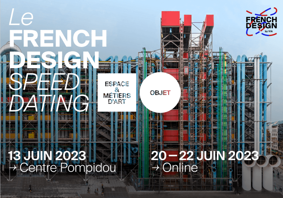 l'Ameublement français (@ameublementfr) on Twitter photo 📣 Le <a href="/leFrenchDesign/">Le FRENCH DESIGN by VIA</a> Speed Dating vous donne rdv au <a href="/CentrePompidou/">Centre Pompidou</a> et en ligne !
📅 Ne manquez pas la plus grande rencontre professionnelle du secteur le mardi 13 juin à Paris et en ligne du 20 au 22 Juin. #Frenchdesign #Myfurnitureisfrench
vu.fr/efYWh 📣 Le <a href="/leFrenchDesign/">Le FRENCH DESIGN by VIA</a> Speed Dating vous donne rdv au <a href="/CentrePompidou/">Centre Pompidou</a> et en ligne !
📅 Ne manquez pas la plus grande rencontre professionnelle du secteur le mardi 13 juin à Paris et en ligne du 20 au 22 Juin. #Frenchdesign #Myfurnitureisfrench
vu.fr/efYWh