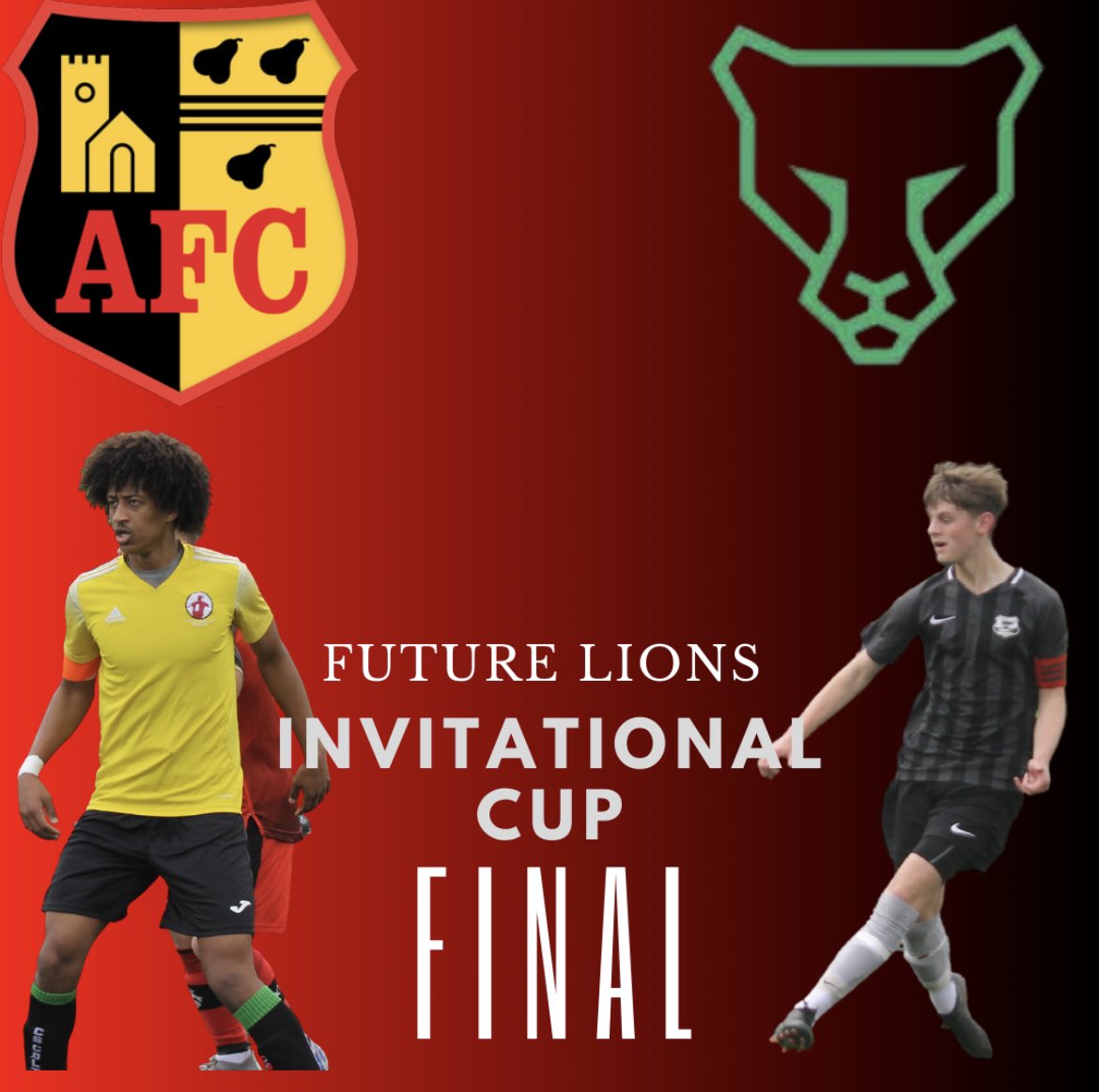 Future Lions Education 🦁 (@futurelions_edu) on Twitter photo Less than a week to go until the Future Lions Invitational Cup Final 🦁
On Wednesday <a href="/alvechurch_yj/">Alvechurch Foundation Y&J</a> and <a href="/FSD_Academy/">FSD ACADEMY</a> battle it out ⚔️
Who will take home the trophy 🦁
🏆⚽️🦁 #FutureLions Less than a week to go until the Future Lions Invitational Cup Final 🦁
On Wednesday <a href="/alvechurch_yj/">Alvechurch Foundation Y&J</a> and <a href="/FSD_Academy/">FSD ACADEMY</a> battle it out ⚔️
Who will take home the trophy 🦁
🏆⚽️🦁 #FutureLions