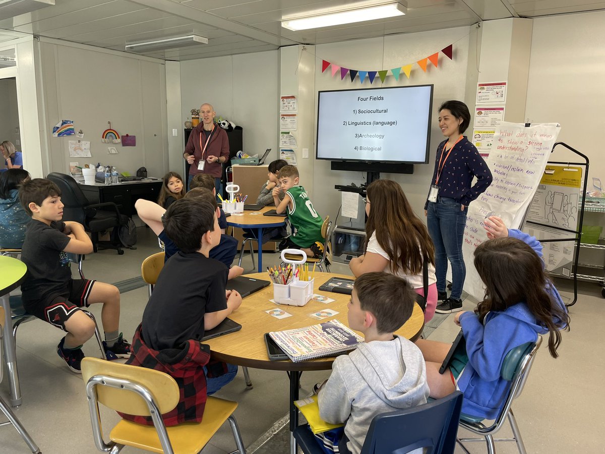 Our very own Sherwood parents presenting about their careers as archeologists! So inspiring! #112Leads #SherwoodShines112 <a href="/RMFilippi/">Rachel Filippi</a> <a href="/AlyssaKodroff/">Miss Kodroff</a> <a href="/Mr_KSaunders/">Kevin R. Saunders</a>