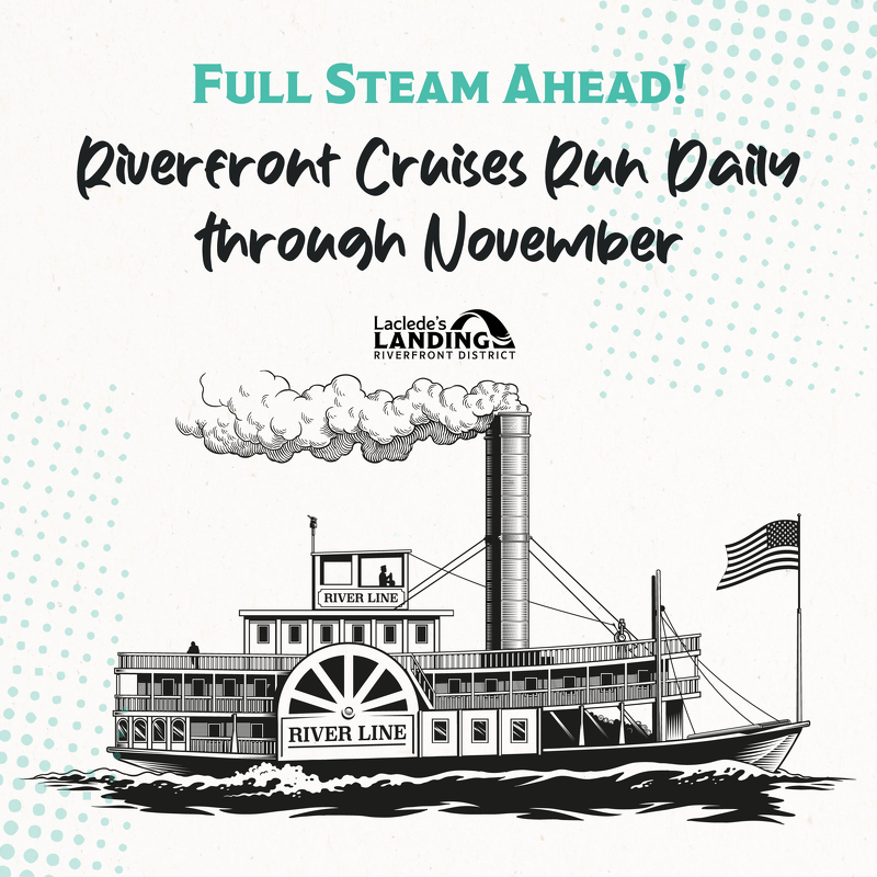 LacledesLanding's tweet image. Get a glimpse of what life was like when steamboats ruled the Mississippi as you enjoy a steam-powered cruise down the riverfront.

Learn more about these cruise dates: bit.ly/3oZTtL7 #ExploreSTL