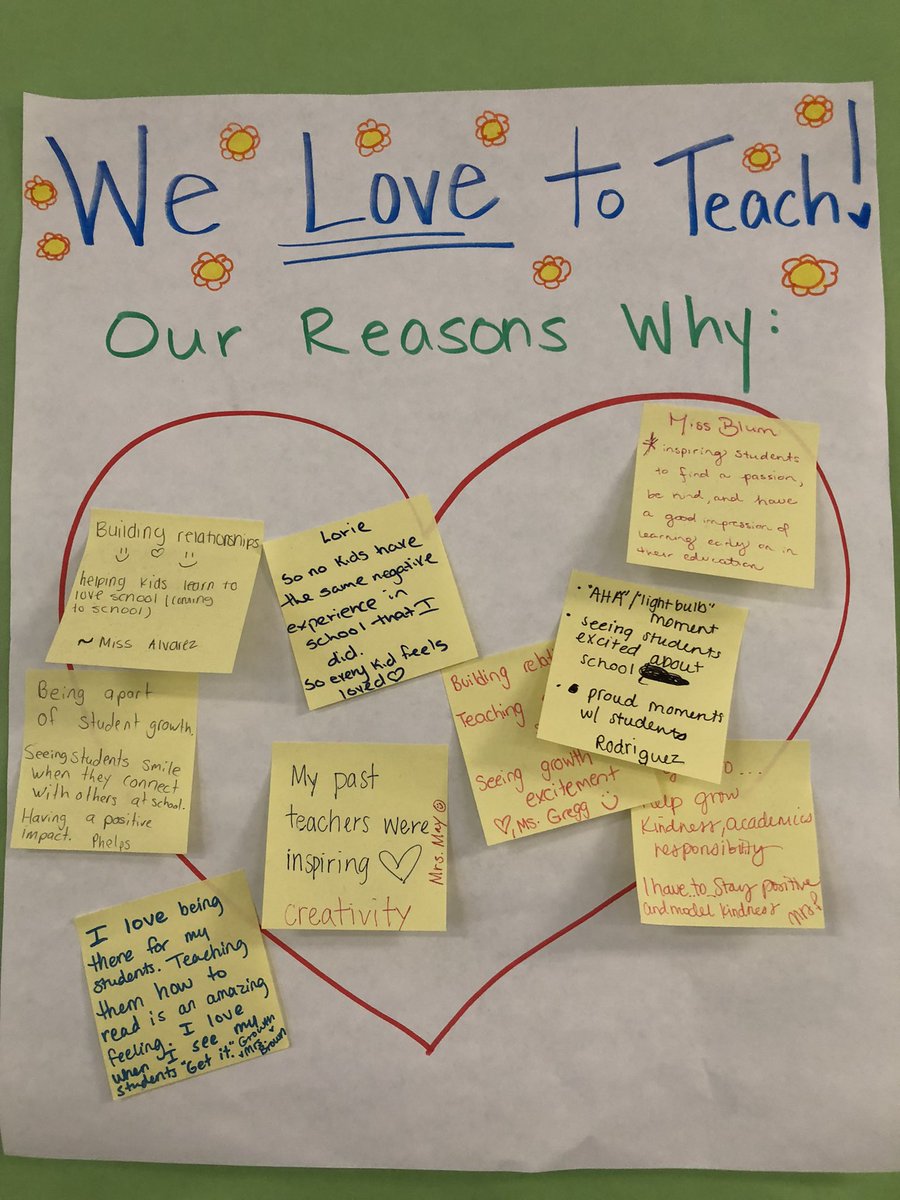 So important to remember your why this time of year. BESt staff!