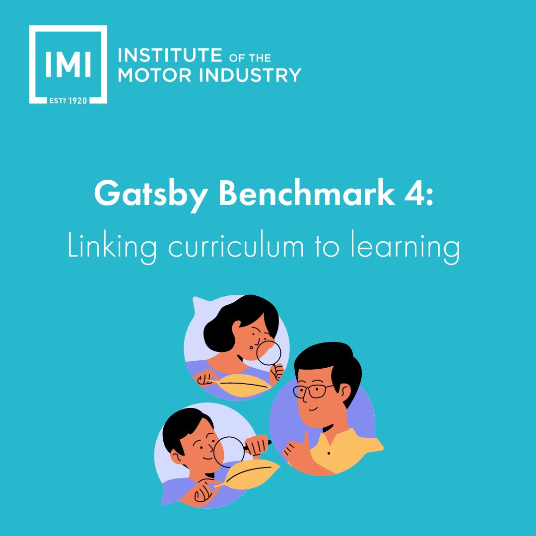 Gatsby Benchmark 4 – Linking curriculum to learning. Could making #maths, #literacy, #ICT & business studies lessons more of a ‘life lesson’ be a total game changer for some?
 
autocity.org.uk/index.php/2023…

#WorkReady #CareersLeaders #Teachers  #Automtive #CEAIG #LMI #GatsbyBenchmarks