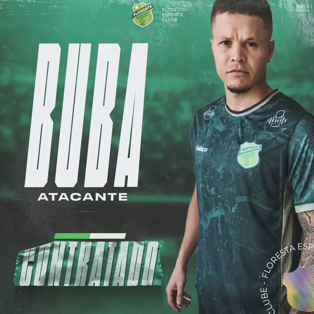 Lancepiaui's tweet photo. O atacante Wesley Buba acertou a sua ida para Floresta para disputa da Série C. O jogador foi campeão Piauiense pela equipe do River.
Atleta chega ao floresta por indicação do treinador Gerson Gusmão.
#Floresta #RiverPi #SerieC #Buba https://t.co/lTd8a0RITj