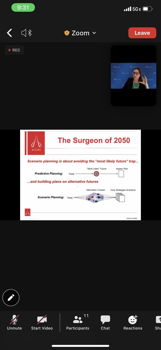 Absolutely INCREDIBLE @TTUHSCSurgery grand rounds this morning by Dr @meklingensmith from the @acgme on  all things #SurgEd.  

Thank you so much for sharing virtually with us today; am always inspired every time I hear you speak!