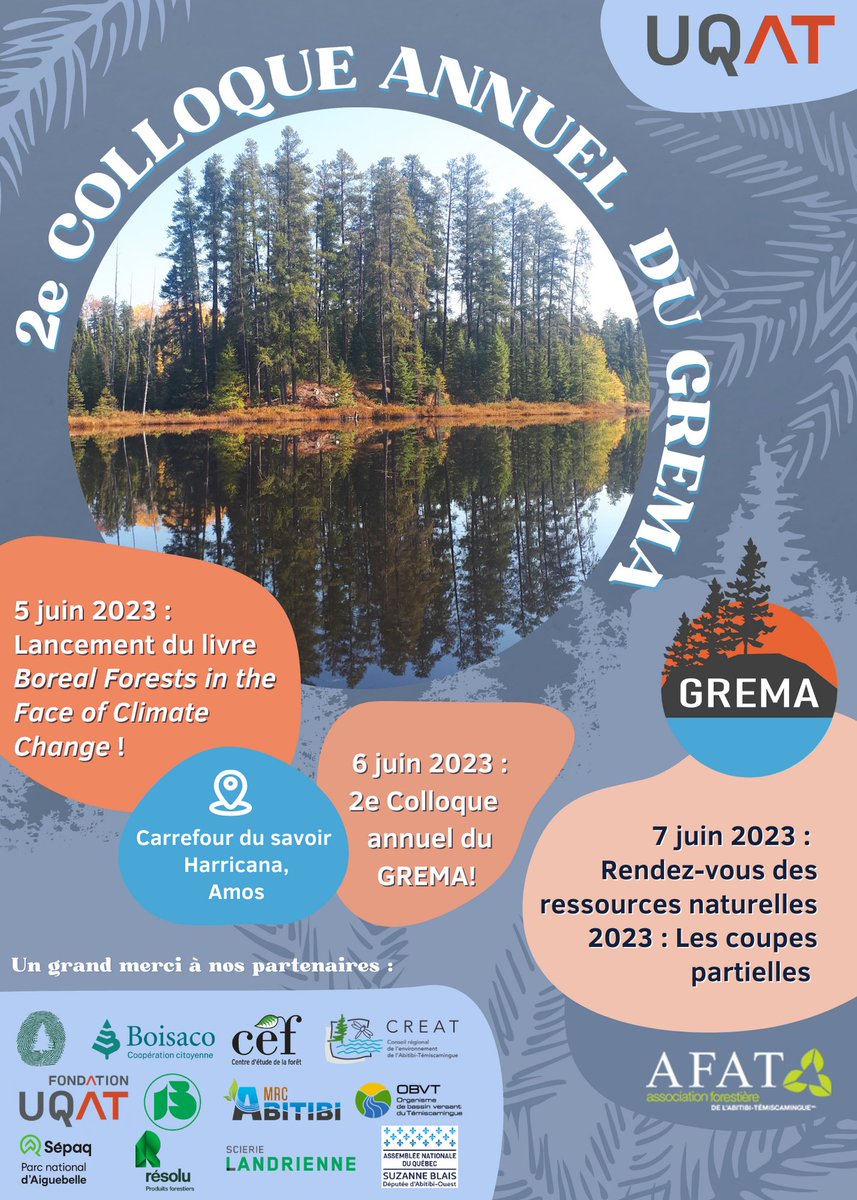 Groupe de recherche de la MRC d'Abitibi - GREMA tweet media
