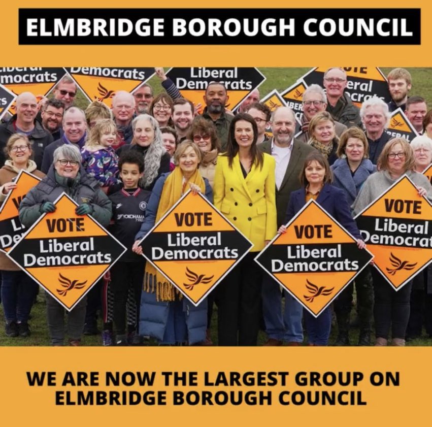 TRLibDems's tweet photo. Huge congratulations to our friends over at @ElmbridgeLibDem for an amazing result - a testament to your hard work, well reflected in public support and some huge majorities. 

We all know the next step now, and we can’t wait to support @monicabeharding to achieve it. https://t.co/TcQn62XvJM