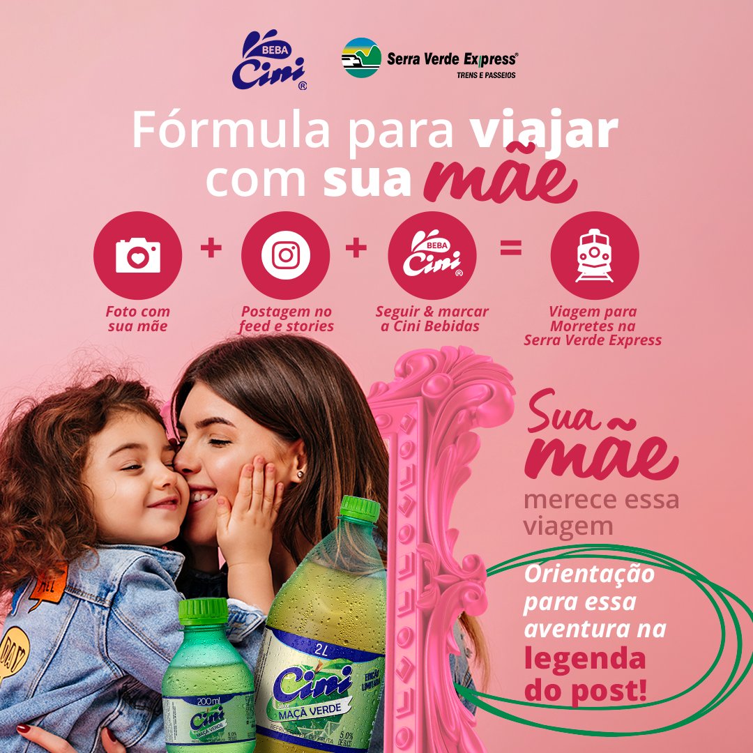CiniBebidas's tweet photo. Veja como é fácil participar: 

Acesse: https://t.co/sAODXCl1SK

.
.
#diadasmães #cini #cinibebidas #serraverdeexpress #amordemae #curitiba #saojosedospinhais #parana #partiumorretes #bebacini https://t.co/1bwpK12OZv