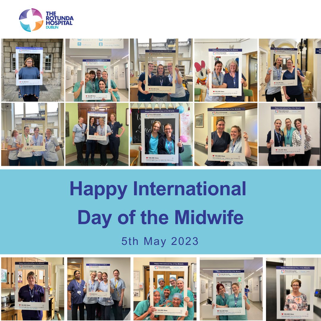 Happy International Day of the Midwife from The Rotunda Hospital.
#IDM2023 #InternationalDayoftheMidwife